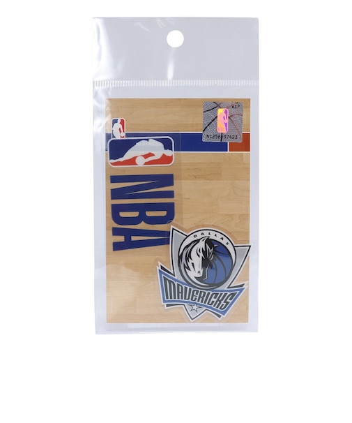 エヌビーエー（NBA）ロゴクリアステッカー 2枚入 ダラス・マーベリックス NBA88146