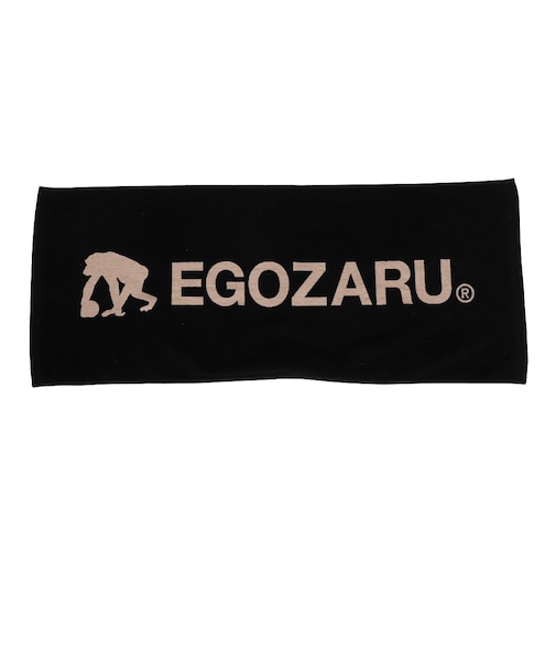 エゴザル（EGOZARU）ベーシックロゴスポーツフェイスタオル EZFW26UTW001C001