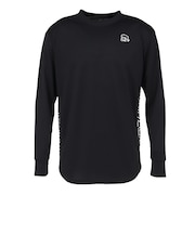エゴザル(EGOZARU)バスケットボールウェア サイドパネルラインロゴロングスリーブTシャツ EZFW26ULS002C001