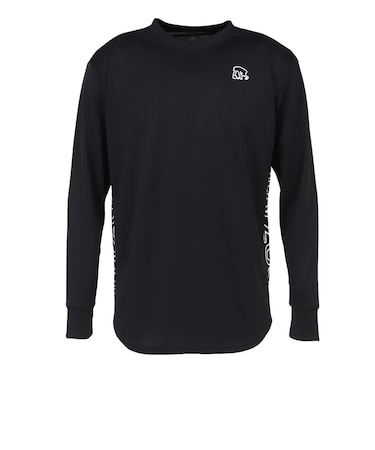 エゴザル（EGOZARU）バスケットボールウェア サイドパネルラインロゴロングスリーブTシャツ EZFW26ULS002C001