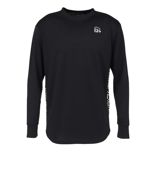 エゴザル（EGOZARU）バスケットボールウェア サイドパネルラインロゴロングスリーブTシャツ EZFW26ULS002C001