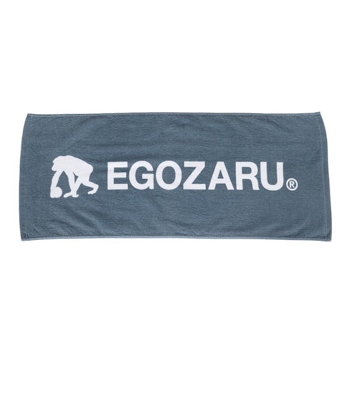 エゴザル（EGOZARU）ベーシックロゴスポーツフェイスタオル EZFW26UTW001C119