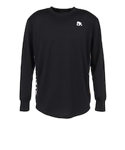 エゴザル(EGOZARU)バスケットボールウェア ゾーンメッシュ サイドパネル ロングスリーブTシャツ EZFW26ULS005C001