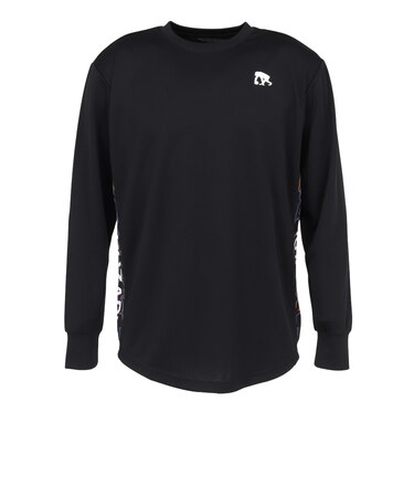 エゴザル（EGOZARU）バスケットボールウェア ゾーンメッシュ サイドパネル ロングスリーブTシャツ EZFW26ULS005C001