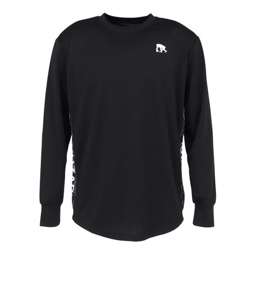 エゴザル（EGOZARU）バスケットボールウェア ゾーンメッシュ サイドパネル ロングスリーブTシャツ EZFW26ULS005C001