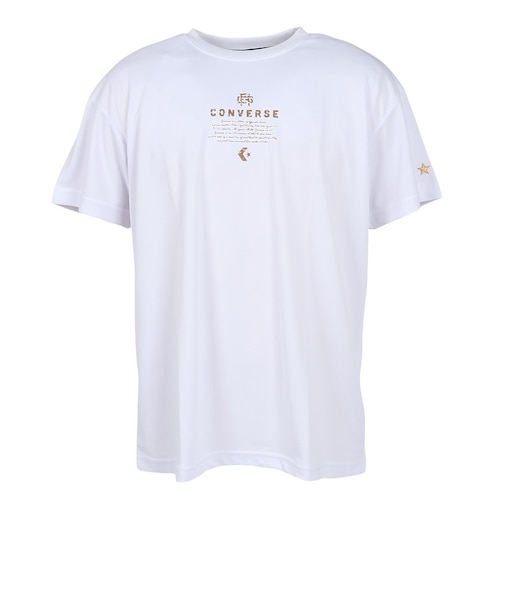コンバース（CONVERSE）バスケットボールウェア ゴールドシリーズプリント半袖Tシャツ CBG262351-1100