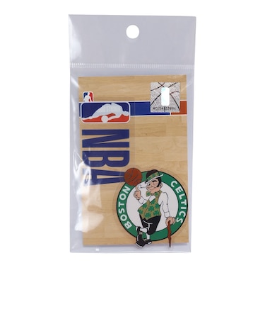 エヌビーエー（NBA）ロゴクリアステッカー 2枚入 ボストン・セルティックス NBA88145