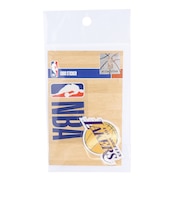 エヌビーエー（NBA）ロゴクリアステッカー 2枚入 ロサンゼルス・レイカーズ NBA88143
