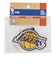 エヌビーエー（NBA）ラバーコースターキーホルダー ロサンゼルス・レイカーズ NBA88113