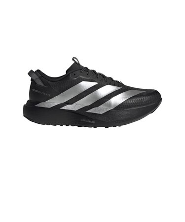 アディダス(adidas)ランニングシューズ トレーニングシューズ 部活 アディゼロ EVO SL ATRO ブラック シルバー QS41-KK2683 スポ…