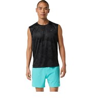 アシックス（ASICS）グラフィックスリーブレスシャツ 2011D649.001
