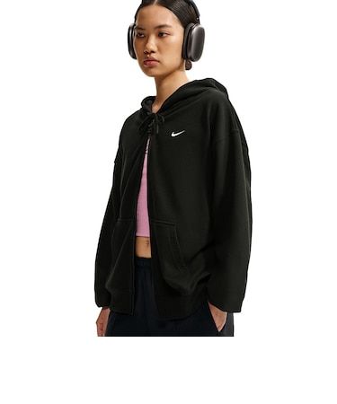 ナイキ（NIKE）スタジオ フリース ライトウェイト オーバーサイズド フルジップ パーカー IM8109-001