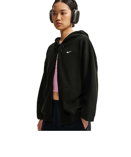 ナイキ（NIKE）スタジオ フリース ライトウェイト オーバーサイズド フルジップ パーカー IM8109-001