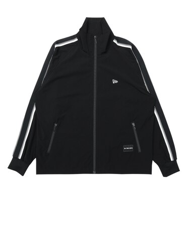 ニューエラ（NEW ERA）バスケットボールウェア ウォームアップ ジャケット Brand Name Logo ブラック 15135364