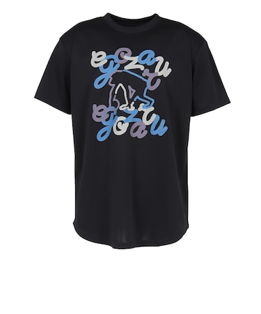 エゴザル（EGOZARU）バスケットボールウェア マルチスクリプトフロントプリント半袖Tシャツ EZFW26UST003C001