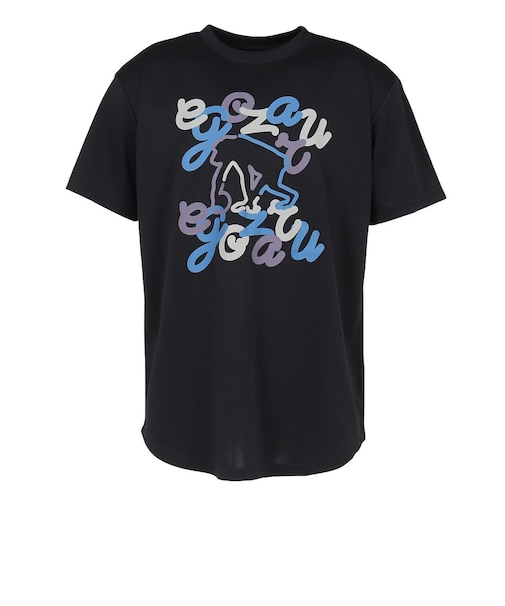 エゴザル（EGOZARU）バスケットボールウェア マルチスクリプトフロントプリント半袖Tシャツ EZFW26UST003C001