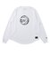 ニューエラ（NEW ERA）バスケットボールウェア 長袖 オーバーサイズド テック Tシャツ Round Ball Logo ホワイト 15135375