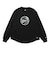 ニューエラ（NEW ERA）バスケットボールウェア 長袖 オーバーサイズド テック Tシャツ Round Ball Logo ブラック 15135376