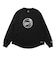 ニューエラ（NEW ERA）バスケットボールウェア 長袖 オーバーサイズド テック Tシャツ Round Ball Logo ブラック 15135376