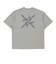 スピード（SPEEDO）半袖Tシャツ 水陸両用 水泳 スピンブーン グレー S-LLサイズ SF72561G GM アウトドア レジャー UPF50+