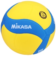 ミカサ（MIKASA）バレーボール 5号球 FIVB公認スマイルバレー VS170W-Y-BL