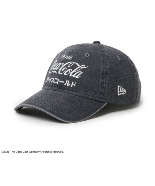 ニューエラ（NEW ERA）帽子 9TWENTY コカ・コーラ アシッドウォッシュ キャップ 15154855