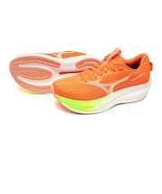 ミズノ（MIZUNO）ランニングシューズ ジョギングシューズ ウエーブライダー30 SW オレンジ J1GW262172 スポーツ シューズ トレーニング