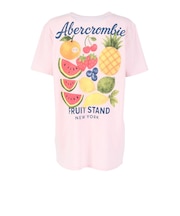 アバクロンビー&フィッチ(Abercrombie & Fitch)ジュニア FRUIT STAND オーバーサイズ 半袖Tシャツ 43AU31-AGX