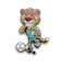 クロックス（crocs）ジビッツ チャーム FIFA ワールドカップ メキシコ マスコット 10018582