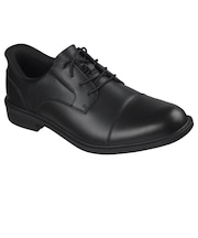 スケッチャーズ(SKECHERS)カジュアルシューズ スリップインズ ウォータープルーフ ドレストン ラムジー ブラック 205837-BBK 防水 シューズ