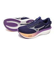 ミズノ（MIZUNO）ランニングシューズ ジョギングシューズ ウエーブライダー 30 SW ネイビー ホワイト J1GW262174 スポーツシューズ