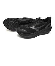 ミズノ（MIZUNO）ランニングシューズ ジョギングシューズ ウエーブライダー ゴアテックス 4 ブラック J1GU263081 スポーツシューズ