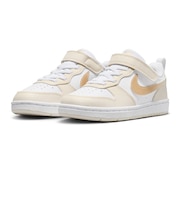ナイキ(NIKE)ジュニアスニーカー ガールズ スポーツシューズ コート ボロー LOW BBALL PS IR5463-100