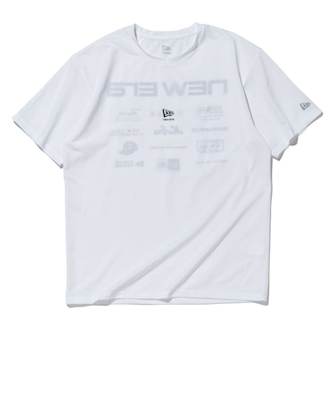 ニューエラ（NEW ERA）半袖 テックTシャツ アーカイブロゴ パターン パフォーマンスアパレル 15354332