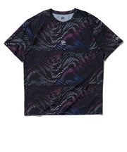 ニューエラ（NEW ERA）半袖 テックTシャツ アーカイブロゴ パターン パフォーマンスアパレル 15354331