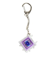 キーホルダー KACHI KACHI キーボードクリッカー LED クリア PU KACHI-014