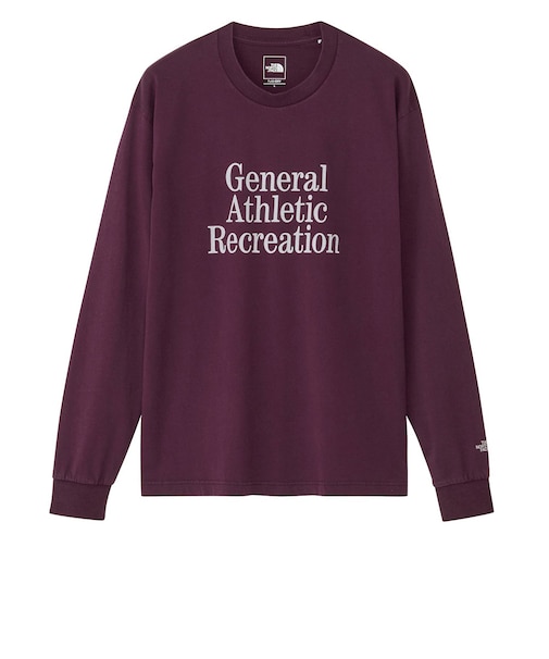 ザ・ノース・フェイス（THE NORTH FACE）GAR タイポグラフィック ロングスリーブ Tシャツ NT32665 PU