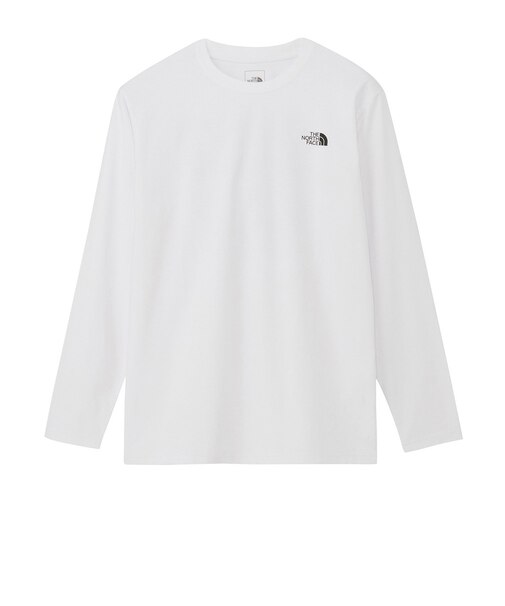 ザ・ノース・フェイス（THE NORTH FACE）ロングスリーブ ES スクエアロゴ Tシャツ NT82671 W
