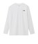 ザ・ノース・フェイス（THE NORTH FACE）ロングスリーブ ES スクエアロゴ Tシャツ NT82671 W