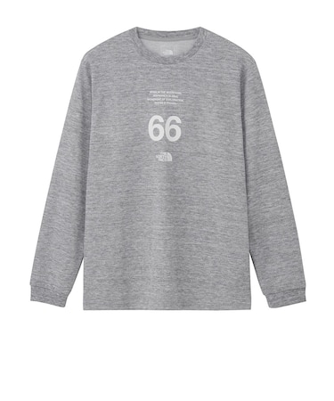ザ・ノース・フェイス（THE NORTH FACE）ロングスリーブ 66ステイトメント クルーネック Tシャツ NT82689 Z