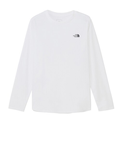 ザ・ノース・フェイス（THE NORTH FACE）ロングスリーブ シンプルロゴ Tシャツ NTW82675 W