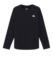 ザ・ノース・フェイス(THE NORTH FACE)ロングスリーブ シンプルロゴ Tシャツ NTW82675 K