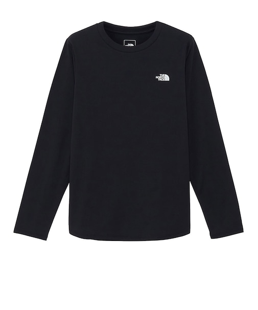 ザ・ノース・フェイス（THE NORTH FACE）ロングスリーブ シンプルロゴ Tシャツ NTW82675 K