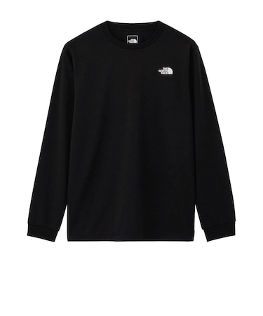 ザ・ノース・フェイス（THE NORTH FACE）ロングスリーブ マウンテニアリングロゴ クルーネック Tシャツ NT82688 K