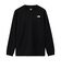 ザ・ノース・フェイス（THE NORTH FACE）ロングスリーブ マウンテニアリングロゴ クルーネック Tシャツ NT82688 K