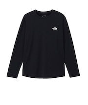 ザ・ノース・フェイス(THE NORTH FACE)ロングスリーブ シンプルロゴ Tシャツ NT82675 K