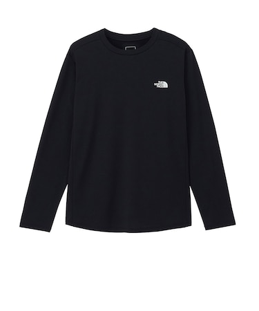 ザ・ノース・フェイス（THE NORTH FACE）ロングスリーブ シンプルロゴ Tシャツ NT82675 K