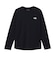 ザ・ノース・フェイス（THE NORTH FACE）ロングスリーブ シンプルロゴ Tシャツ NT82675 K