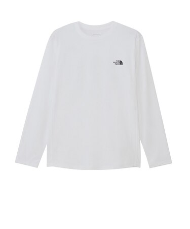 ザ・ノース・フェイス（THE NORTH FACE）ロングスリーブ シンプルロゴ Tシャツ NT82675 W