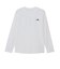 ザ・ノース・フェイス（THE NORTH FACE）ロングスリーブ シンプルロゴ Tシャツ NT82675 W